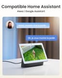 Reolink 4K Solar Security Camera Outdoor Wireless, 355° Pan &140° Tilt, 2.4/5 GHz Wi-Fi, Works with Amazon Alexa, Color Night Vision, Home Hub Compatible, Smart Detection, Argus PT Ultra+Solar Panel - 9