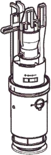 Geberit Valve de chasse d’eau 240.638.00.1 pour réservoir encastré UP200 de toilettes - Multicolore