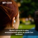 Sony WF-C510 Truly Wireless - Ecouteurs Intra-Auriculaires Bluetooth, Petits, Légers, Connexion Multipoint, Son Ambiant, IPX4, Spotify Tap, Charge Rapide, Batterie jusqu'à 22h, iOS et Android – Noir - 8