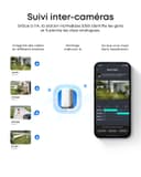 eufy Security SoloCam E42, caméra Solaire 4K sans Fil pour Dehors, Suivi IA, Stroboscope,Camera Surveillance WiFi, Reconnaissance faciale,Stockage Local Jusqu’à 14 TB - 4