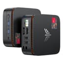 NiPoGi Essenx E1 Mini PC AMD Ryzen 3250U Windows 11 Pro (2C/4T, up to 3.5 GHz) 8GB DDR4 RAM + 256GB SSD, 4K@60Hz dual display HDMI 2.0 + DP/Wi-Fi/BT/LAN, mini computer for office/education - 1