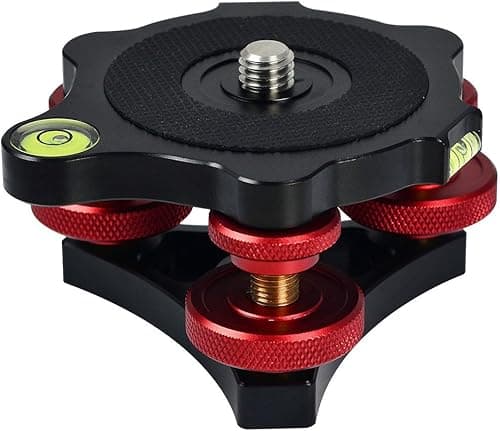 LP-64 Precision Leveling Base Tripod Head Plate with 3/8 …