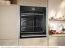 Neff CircoTerm, Slide and Hide B54CR71N0, N70, 60 x 60 cm, Stainless Steel, 3.7 Inch Full Touch TFT Colour and Graphic Display, Pyrolysis, Home Connect, Soft Opening and Close - 6