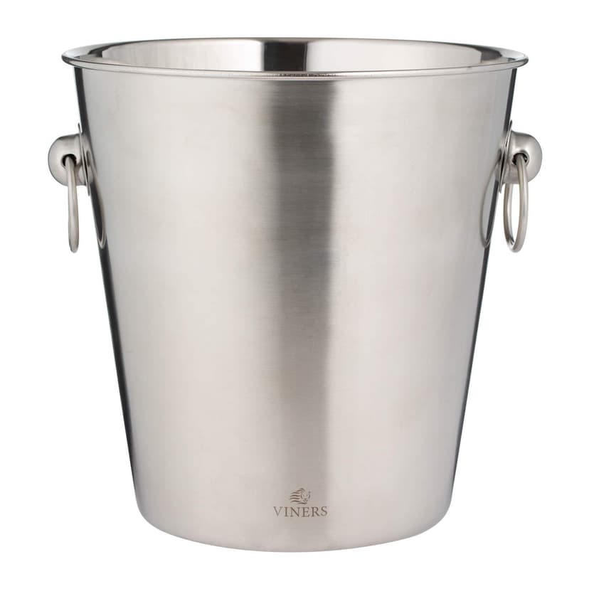 Viners Barware 4 Litre Champagne Bucket, Silver - 1