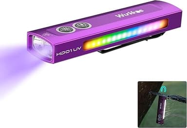 Wurkkos HD01 UV Torch 1200 Lumens Rechargeable LED Flashl…