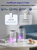 Jimmy R9 Household Reverse Osmosis Water Purifier for Countertop, Hot Water Dispenser, 7 Stages Filtration, UV, 3S Heating, 7 Temperatures, TDS Monitor - 2