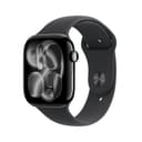 Apple Watch Series 11 [GPS 46 mm] Montre connectée avec boîtier Obsidienne et Bracelet Sport Noir. Score de Sommeil, Moniteur d’activité, Suivi de la santé, écran Toujours activé - 1