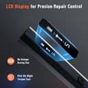 KATERK 64 Bits Precision Screwdriver Set, Mini Electric Screwdriver Set, Small Cordless Screwdriver with LED Light, Magnetic Storage, Repair Tool Kit for Electronics Phone Camera Laptop Watch - 5