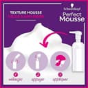 Schwarzkopf - Perfect Mousse - Coloration Cheveux - Mousse Permanente sans Ammoniaque - Masque Soin 96 % d'ingrédients d'origine naturelle - Choco Brownie 365, 1 Unité (Lot de 1) - 3