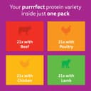 whiskas Junior Classic Selection in Gravy 84 Pouches, Wet Kitten and Cat Food, Selection of Beef, Lamb, Chicken and Poultry, Megapack (84 x 85 g) - 5