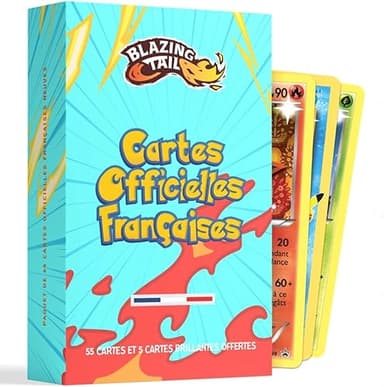 Blazing Tail Lot de 60 Cartes Françaises Neuves et Offici…