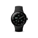 Google Pixel Watch 4 (41 mm) - Android smartwatch with Domed Display, Comprehensive Health and Fitness Tracking and Help from Gemini - Matte Black Aluminium Case - Obsidian Active Band - Wi-Fi - 2