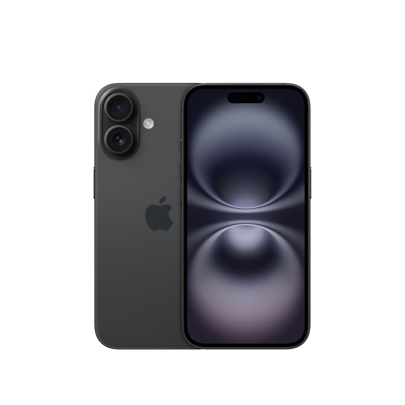 Apple iphone 16 (128gb) - black - 1