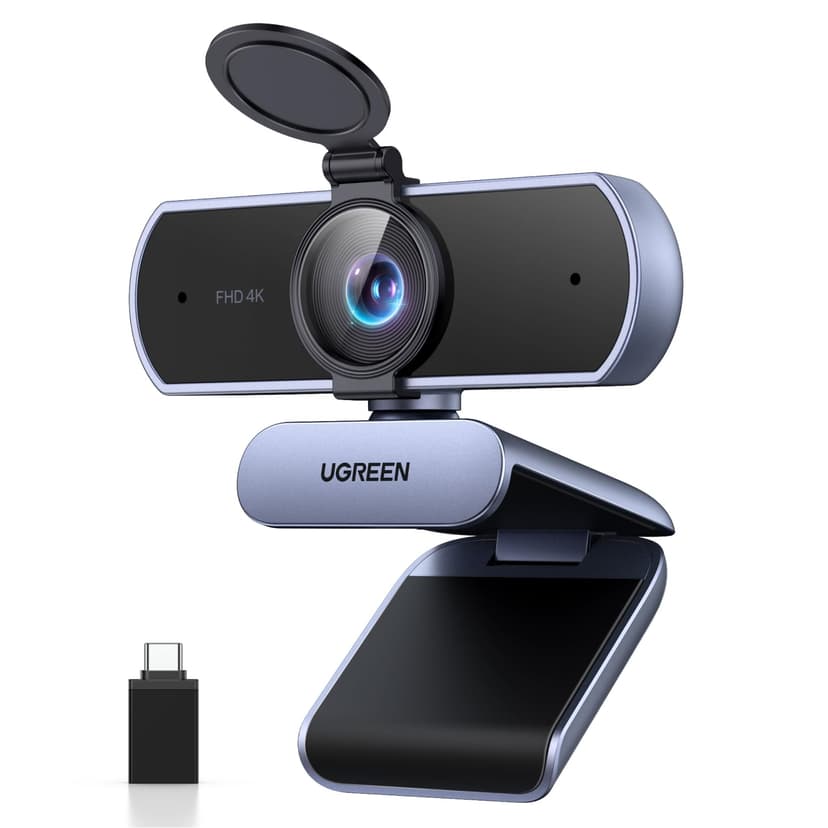UGREEN 4K/30fps Webcam for PC, Full HD Webcam for Laptop,… - 1
