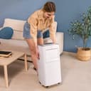 Cecotec Climatiseur Portable avec Télécommande ForceClima 7100 Soundless, 7000 BTU, Écran LED, 4 Modes, 2 Vitesses, Technologie Soundless, Couverture 15-20 m2, Kit d’installation fenêtre inclus - 6