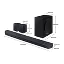 SAMSUNG HW-Q990D/ZF 2024 Dolby Atmos Wireless Soundbar, Q-Symphony, 11.1.4 Channel, SpaceFit Sound Pro and Voice Assistant Compatible - 3