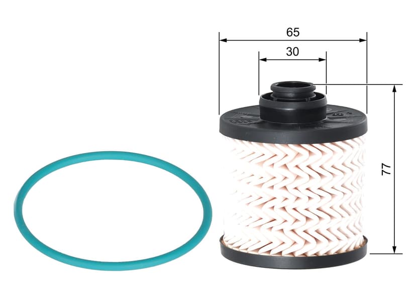 Bosch N2533 Car Diesel Filter - Separates Particles and Water from Fuel - Protects the Injection System - 2