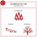 Scheppach CSE2600 Electric Chainsaw | 2400W Motor | 18" Bar | 15 m/s Speed | Tool-Free Tensioning - 5