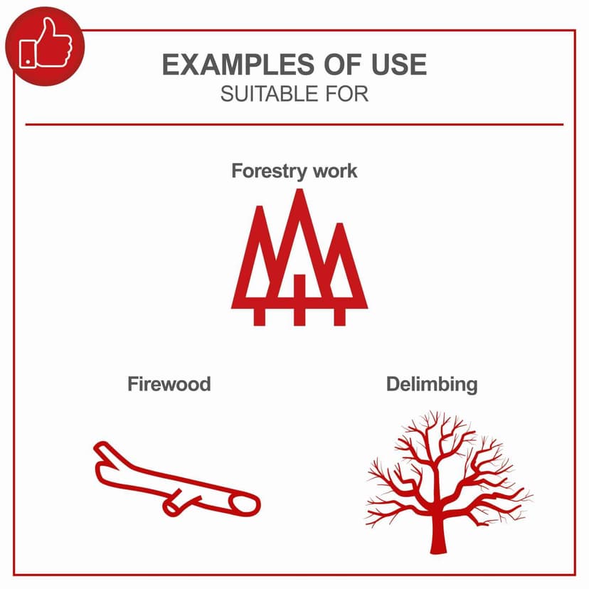 Scheppach CSE2600 Electric Chainsaw | 2400W Motor | 18" Bar | 15 m/s Speed | Tool-Free Tensioning - 5