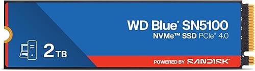 WD Blue SN5100 SSD 2 to (7 100 MB/s en Lecture, Disque SS…