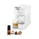 Nespresso De'Longhi Machine à café Lattissima One Blanche, 19 Bars + Kit de Bienvenue, Design Compact, Expresso, Lungo et Recettes Lactées, Arrêt Automatique, EN510.W - 1