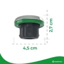 Wundermix - WunderCap® Knife Replacement for Monsieur Cuisine Food Processor (Connect, Trend, Smart) • The Revolutionary Knife Alternative • Alternative to Knife Cover • Wundermix Accessories - 6