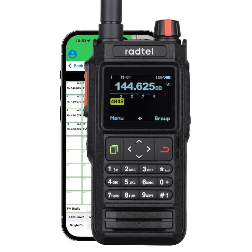 Radio bidirectionnelle Radtel RT-660 IP67 GPS Bluetooth V… - 1
