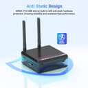 MINIX Z150-0dB Fanless Mini PC, Intel N150 (Upgraded N100), 8GB DDR4/256 GB PCIe Gen3 x 4 SSD/4K Dual Display/2.5G LAN/USB-C/Windows 11 Pro/Auto Power On, for Home Office Industrial and Commercial - 4