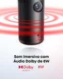 Nebula Capsule 3 1080p, Wi-Fi, projecteur intelligent, noir, portable 200 ANSI lumens, Google TV officiel, Netflix intégré, Dolby Digital, image 305 cm, batterie intégrée, 2,5 h d'autonomie - 6