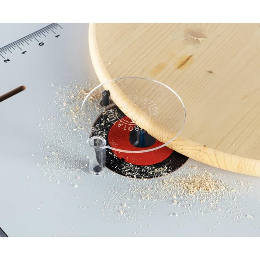 Bosch RA1141 26 in. x 16-1/2 in. Laminated MDF Top Portable Jobsite Router Table with 2-1/2 in. Vacuum Hose Port - 9