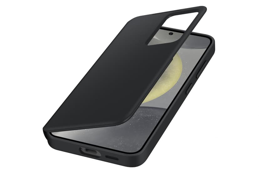 Etui Smart View avec Porte Carte pour Samsung Galaxy S24 Noir - 3