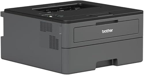 Brother HL-L2375DW Mono Laser Printer - Single Function, Wireless/USB 2.0, 2 Sided Printing, A4 Printer, Small Office/Home Office Printer, Dark Grey/Black