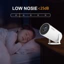 LQWELL HY300 PRO Mini Projector, 4K 1080P Support, with Android 11, WiFi 6, Bluetooth 5.0, Supports Airplay & Miracast, Portable Home and Outdoor, for Android/iPhone/PC/Mac/Switch - 7