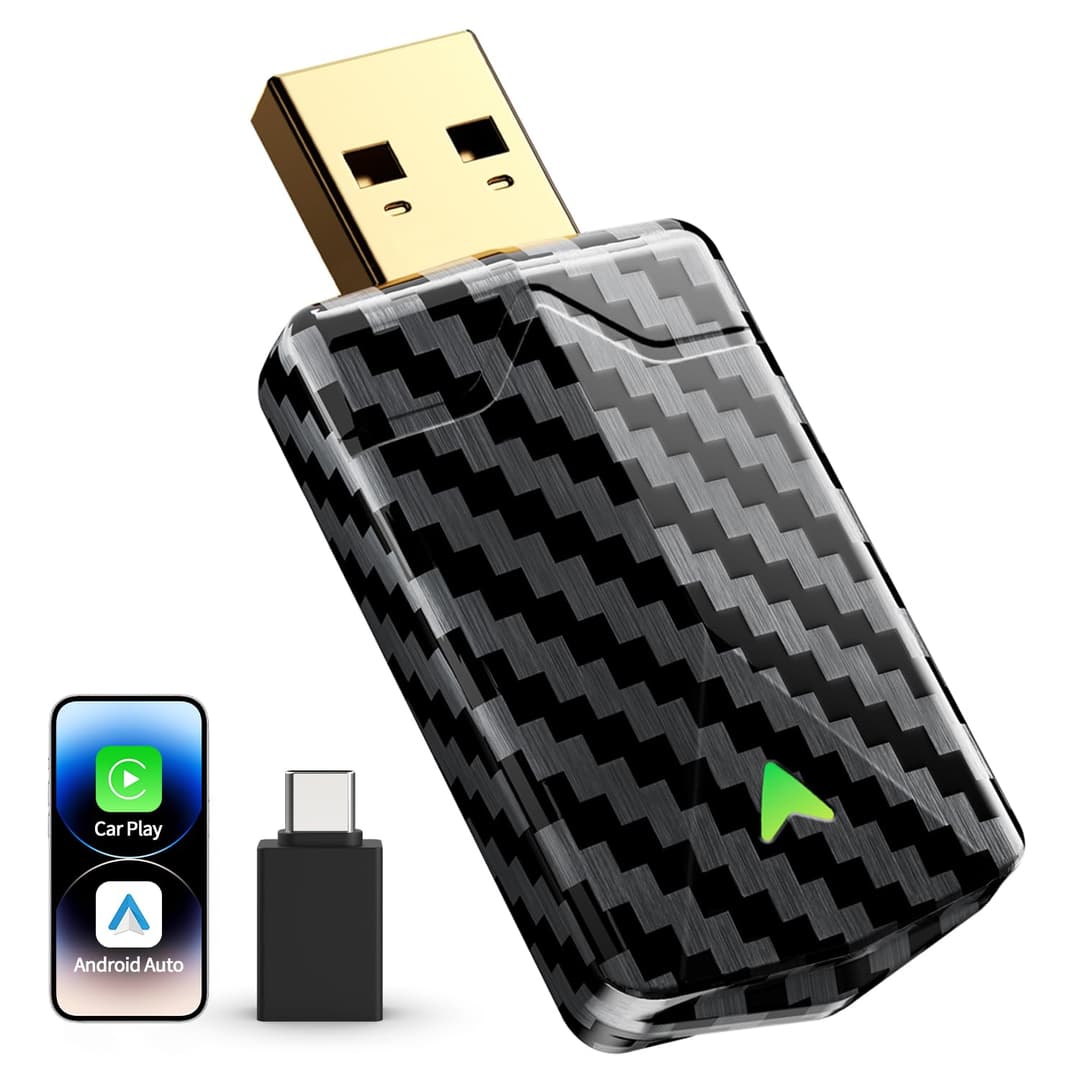 Mini CarPlay Wireless Adapter & Android Car Wireless Adap…