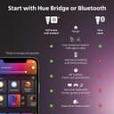 Philips Hue Play Gradient PC Lightstrip Starter Kit Including Hue Bridge [for 32-34 Inch Screens] LED Smart Lighting. Sync for Entertainment, Gaming and Media. - 5