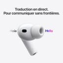 Apple AirPods Pro 3 Écouteurs sans Fil, réduction Active du Bruit, détection de la fréquence Cardiaque, écouteurs Bluetooth, Audio Spatial, Son Haute-fidélité, Recharge USB-C - 5
