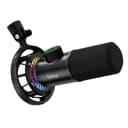 FIFINE USB Micro Gaming, Dynamiques Microphone PC PS4 PS5 pour Streaming Podcast Studio, Bouton de Silence & 3,5mm Prise Casque, Plug and Play Microphone Cardioïde pour Diffusion en Continu - 1