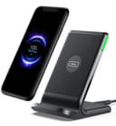 INIU fast Wireless Charger, Qi Certified Wireless Charging Stand with QC3.0 Adapter USB Charger - 1