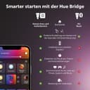 Philips Hue White & Color Ambiance Lampadaire Exérieur IMPRESS Aluminium Noir, fonctionne avec Alexa, Google Assistant et Apple Homekit - 6