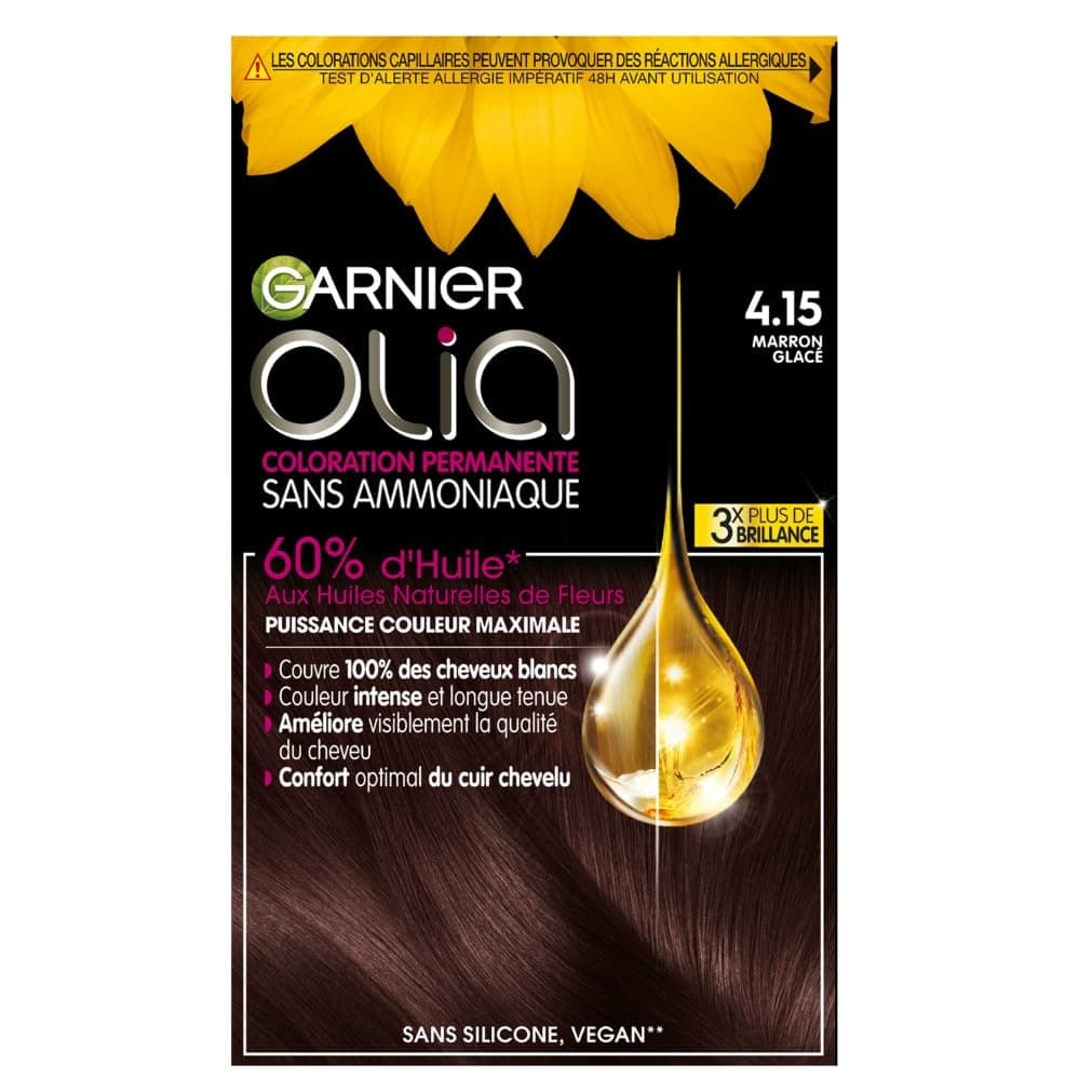 Garnier - Olia - Ammonia-free oil-based chestnut hair dye