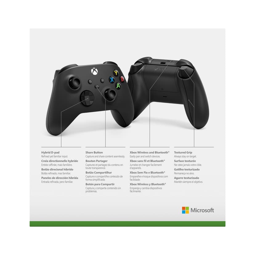 Xbox Wireless Controller – Carbon Black Series X|S, One, and Windows Devices - 5