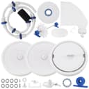 Rebuild Repair Kit Replacement for Polaris Zodiac Automatic Pool Cleaner 280 with Wheel, Tire, Drive Shaft, Turbine Bearing, All Purpoe Bag, Sweep Hose, Wheel Bearing, Tailsweep Pro - 1