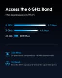 Cudy Tri-Band WiFi 7 BE11000 Router, 6-Stream 10 Gbps, 4 × 2.5G Ports, Up to 11000Mbps, VPN Server and Client, Cudy APP and Mesh, 6 × High-gain Antennas, WR11000 - 4