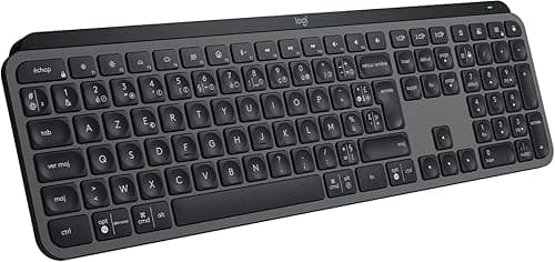 Logitech MX Keys S - Graphite, AZERTY French Layout