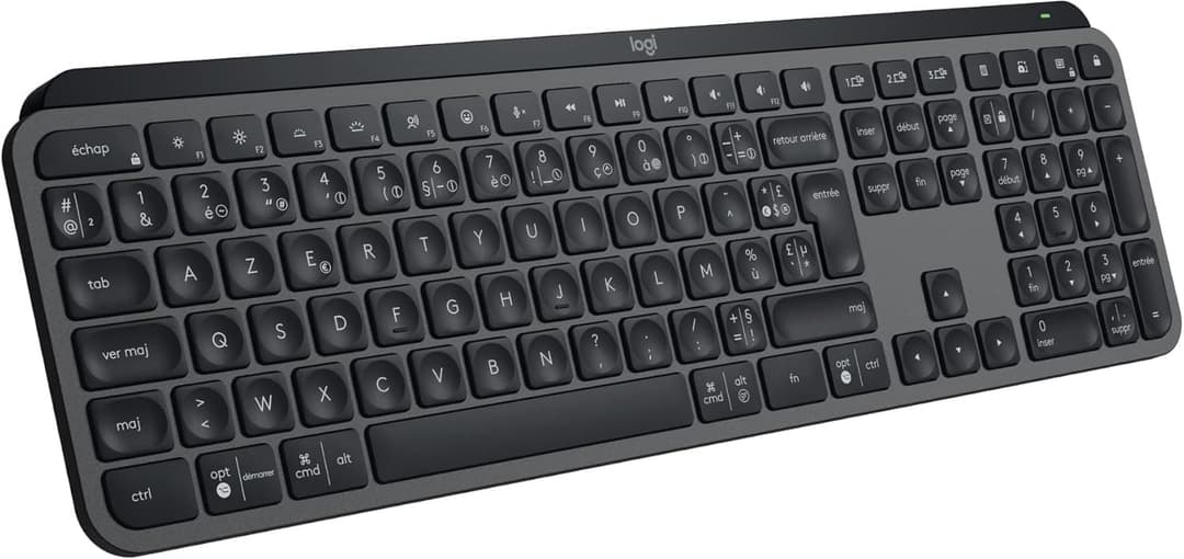 Logitech MX Keys S - Graphite, AZERTY French Layout
