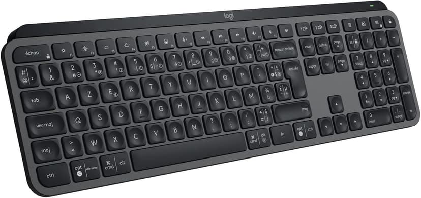 Logitech MX Keys S - Graphite, AZERTY French Layout - 1
