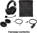 HyperX Cloud Alpha S Gaming Headset for PC and PS4, 7.1 Surround Sound, Adjustable Bass, Dual Room Drivers, Chat Mixer, Background Noise Cancelling Microphone, Black - 9