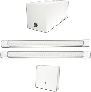 Powerful Wireless LED Light with Rechargeable Battery for…