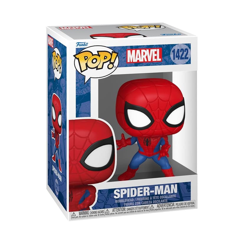 Funko POP! Marvel: New Classics - Spider-Man - Collectable Vinyl Figure - Gift Idea - Official Merchandise - Toys For Kids & Adults - Model Figure for Collectors and Display - 1
