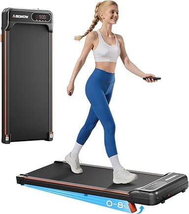 Tapis de Marche avec Inclinaison, 1-6 km/h, 8%, Tapis Rou…